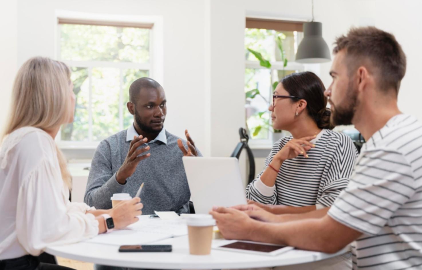 Collaborative learning environment for financial literacy